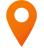 orange map pin