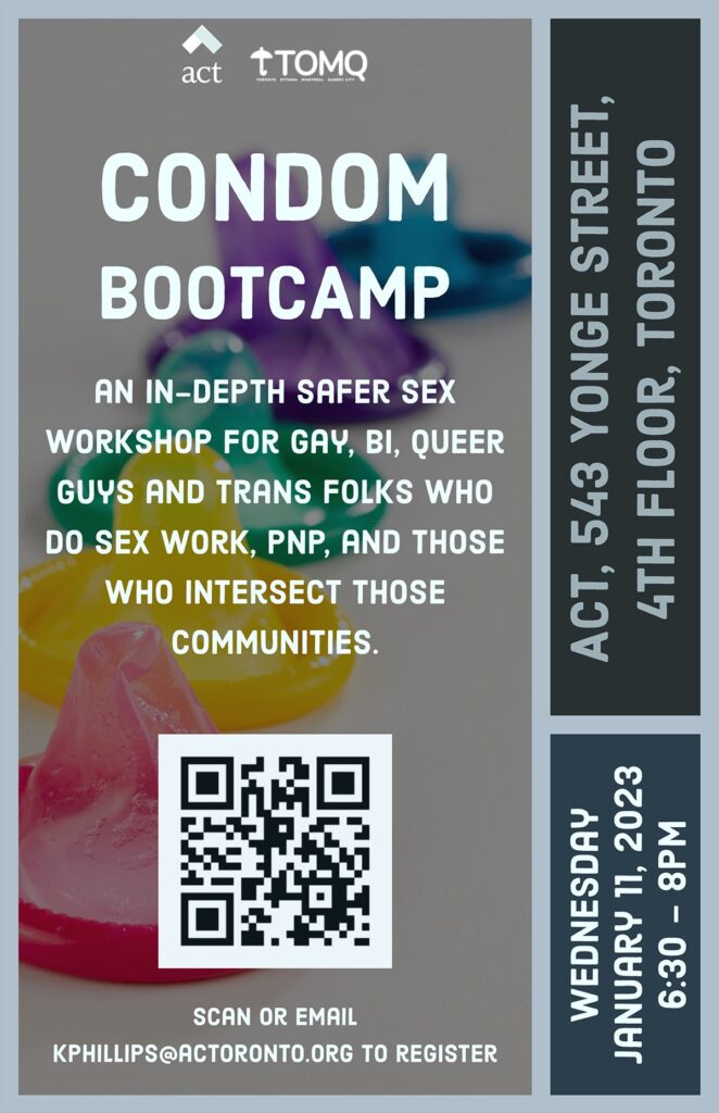 Condom Bootcamp poster
